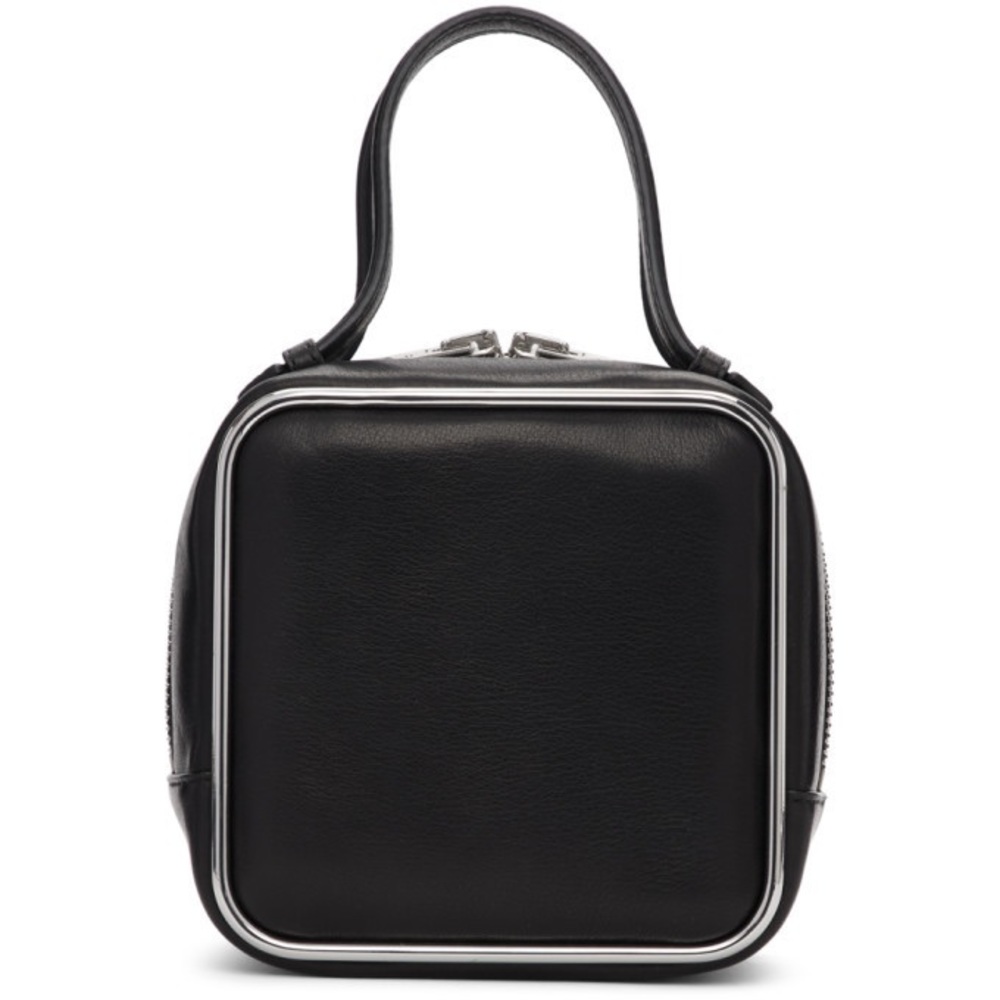 NEW Alexander Wang Halo Top Handle Bag Black Hailey Bieber